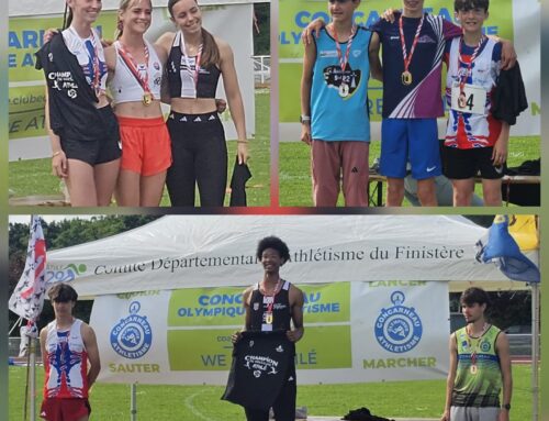 Championnats de Bretagne d’épreuves combinées, Concarneau , les 24 et 25 mai 2025