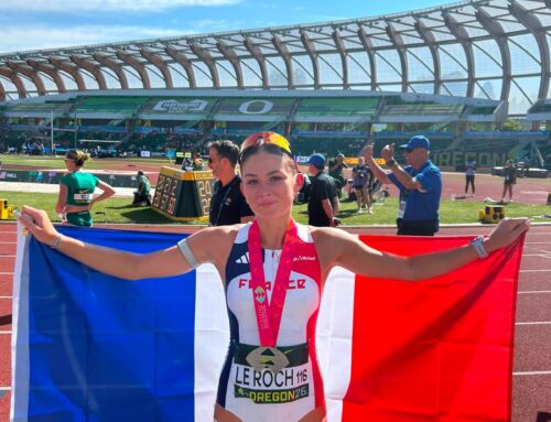Chloé Le Roch, vice-championne du monde U20 5000m Marche, Eugene (Oregon, USA) le 9 août 2026